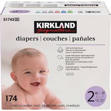 Kirkland Signature Diapers Size 2 174 Ct Costco