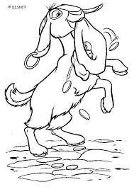 The Hunchback Of Notre Dame Coloring Book Pages Djali 2 Cartoon Coloring Pages Disney Coloring Pages Horse Coloring Pages