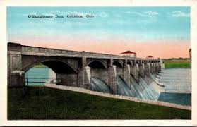 The dam forms o'shaughnessy reservoir, which is a major source of drinking water for the city of columbus. Ohio Columbus The O Shaughnessy Dam Hippostcard