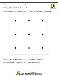 Our third grade math worksheets continue numeracy development and introduce division, decimals, roman numerals, calendars and new concepts in measurement and geometry. Math Puzzles For Kids Shape Puzzles