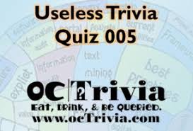 Apr 22, 2021 · 100 random trivia questions and answers printable quiz. Useless Knowledge Trivia Quiz 007 Octrivia Com