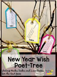 New Year Wish Poet Tree New Year Wishes Poetry Unit Teaching Poetry