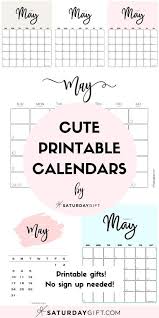 Cute Free Printable May 2021 Calendar Saturdaygift In 2020 Printable Planner Planner Pages Print Calendar
