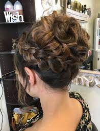 Braid With High Updo Hair Styles Wedding Hairstyles Updo Hair Updos