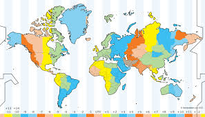 Time Zone Map Time Zone Map Time Zones World Time Zones