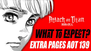 Coloring pages of the main characters: Attack On Titan Chapter 139 Additional Pages To Be Included In The Final Volume 34 What To Expect Youtube
