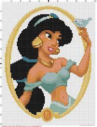 Unique free cross stitch patterns. Jasmine Cross Stitch Pattern Click To View Desenhos Ponto Cruz Ponto Cruz Bordado Ponto Cruz