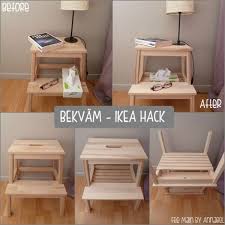 Les Metamorphoses Du Marchepied Bekvam Ikea Decoracion De Muebles Muebles Ikea Muebles