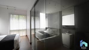If you're looking for ideas for your next remodel, browse these stunning master note the accent wall in the shower and how its darker shade is highlighted by the glass walls. 5 Ways Glass Makes Your Home Light Bright And Stylish Home By Hitcheed Home By Hitcheed
