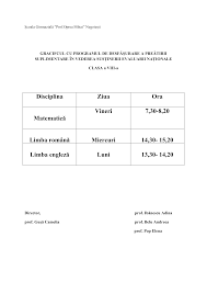 Limba si literatura romana 23 februarie 2016: Scoala Negoiesti Evaluarea Nationala