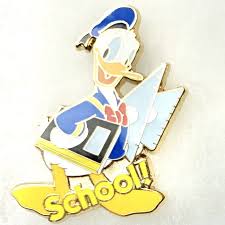 Japan Student Donald Duck School Back To School Series Disney Pin 19 12 Dumbo The Flying Elephant Disney Princess Set Disney Pin Collections