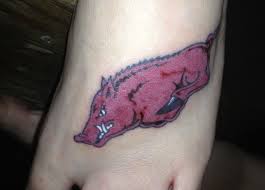 My Razorback Tattoo Done By Adam Grubb At Empire Of Ink In Little Rock Ar Woo Pig Sooie Tattoos Tatting I Tattoo