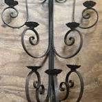 Las mejores ofertas en Candelabros antiguos de hierro ...