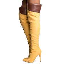 You will be head over heels for these saucy little numbers! Suede Lace Up Thigh High Boots Cheaper Than Retail Price Buy Clothing Accessories And Lifestyle Products For Women Men