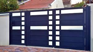 This modern steel gate design with cutouts on it is both minimalist and distinct. Simple Gate Design Modern Gate Design Main Gate Design Ideas Youtube