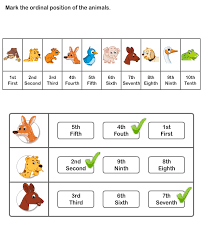 Printable Ordinal Number Worksheets Kindergarten