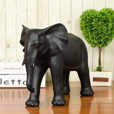 Maybe you would like to learn more about one of these? New Handmade Black Large Lucky Elephant Figurine Statue Home Decorations Resin Animal Ornaments Crafts Crafts Ornament Craft Animalcraft Resin Aliexpress