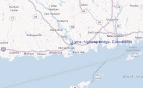 Lyme Highway Bridge Connecticut Tide Station Location Guide