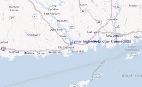 Lyme Highway Bridge Connecticut Tide Station Location Guide