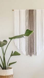 The length of this piece depends on. Diy Yarn Wall Hanging Oversized Boho Tapestry Tutorial