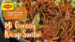 Anda jugak boleh menambahkan bawang goreng atau cili jeruk jika mahu. Mi Goreng Kicap Santai Youtube