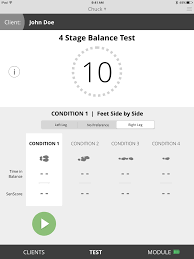 Image result for Four-Stage Balance Test