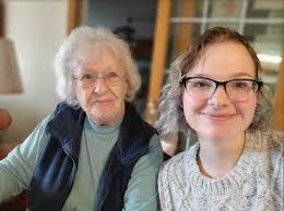 My granddaughter pawing one of grandpa's books five years ago.