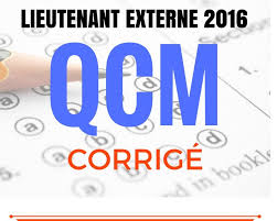 Le 05/07/2016 ï¿½ 13h09, demande d'aide. Qcm Corrige Concours Externe Lieutenant Spp 2016 80 Questions Info Pompiers