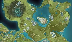 A map to display treasure chests, bosses, shrines, events, anemoculus, geoculus and challenges. Genshin Impact Item Khas Mondstadt Dan Lokasi Di Maps Androidupdate