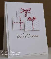 I wish i could share with you of the card i just made for my mom's birthday. Christmas Packages Christmas Cards Handmade Christmas Cards To Make Diy Christmas Cards
