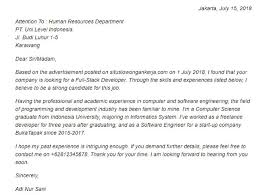 Kelihatannya surat lamaran kerja ini cukup berperan ya? 11 Contoh Surat Lamaran Kerja Bahasa Inggris Lengkap Dengan Artinya