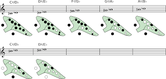 Alto C Ocarina 12 Hole Finger Chart A Pictures Of Hole 2018