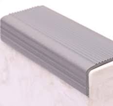 Stair nosing profile in aluminium or with laminate wood tone cladding contributes to better identify the treading edge as well as protect and give a step safety feature to the staircase. Amazon Com Stair Nosing