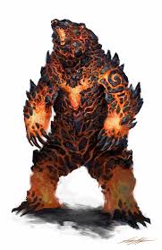 Polynesian volcanoes go extinct over time, and volcanic projections under wet and hot climate turn into very fertile soil. Lava People Drawings Google Search Monstros Ilustracao De Monstro Criatura Lendaria