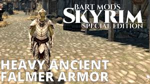 Heavy Ancient Falmer Armor At Skyrim Special Edition Nexus Mods And Community Places an ancient falmer crown in an appropriate location, so you don't need to resort to console commands to obtain it. nexus mods