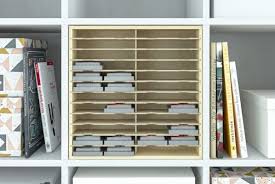 Fur Mehr Ordnung Im Arbeits Und Hobbyzimmer Die Pappeinschube Passen Perfekt In Den Fachteiler Im Kallax Regal Und Lassen Sich Mit In 2020 Kallax Regal Regal Kallax