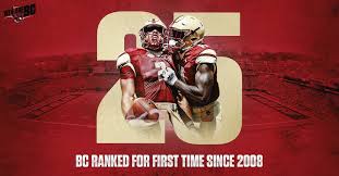 The latest college football playoff rankings were released tuesday. Bc Football On Twitter Just In Boston College Ranked No 25 In Latest Amway Coaches Poll Https T Co Khvplx18lp Wearebc