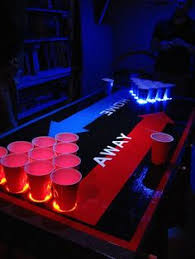 This cup gets filled to about 4/5ths of the way with warm water. 24 Beer Pong Table Ideas Beer Pong Tables Beer Pong Pong