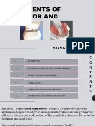 The palatal area in this modification remains. Activator Bionator Muscle Contraction Medical