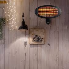 Best budget wall mounted electric heater. 2kw Wall Mounted Electric Patio Heater