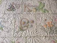 The editors of publications international, ltd. 52 Gardeners Alphabet Quilt Ideas Alphabet Quilt Alphabet Embroidered Quilts