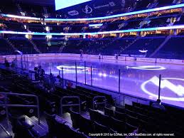 Amalie Arena View From Section 129 Dress Code Enforced Rows