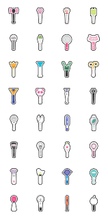 Kpop Lightstick Icon Pop Stickers Kpop Logos Kpop Wallpaper