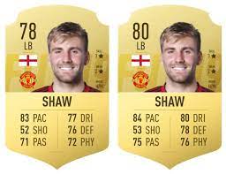 Luke shaw 77 potential and stats for fifa 16 career mode in fifaah.com. Fifa 19 Ultimate Team Ratings Winter Refresh The Manchester United Players Set For An Upgrade Manchester Evening News
