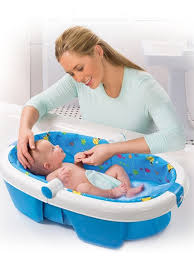 Keep in mind that two or three baths a week may be. Buy Newborn To Toddler Fold Away Baby Bath Duck Diver For Aed 177 00 Baby Baths Accessories Mamas Papas Uae