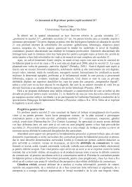 Recunoaştere autentică şi câmp de manifestare neîngrădit. Pdf Ce InseamnÄƒ Sa Fii Profesor Pentru Copiii Secolului 21