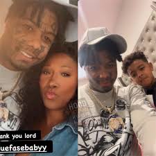 Blueface was released from prison today & immediately started spending time  with his children, his son says it feels like 'home' 🤍🥺 (check comments)