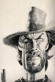 Clint Eastwood Artist Charles Da Costa Website Http Chadacosta44 Blogspot Com Caricature Sketch Caricature Funny Caricatures