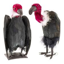 Halloween Haunters Realistic Large 12 Feathered Black Vultures Prop  Decoration (Set of 2) - Scary Standing Scavenger Birds with Feather Wings -  Tree, Haunted House, Graveyard, Tombstone Party Display : Amazon.ca: Home
