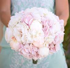 4 посадка и уход за гортензией букет роуз. Blush Pink Hydrangeas Peonies And Roses Bouquet Bundle Silk Wedding Flowers Bouquet